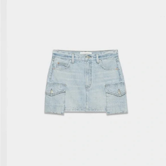Aritzia Denim Forum The '90s Cargo Classic Mini Size 30 - Picture 16 of 16
